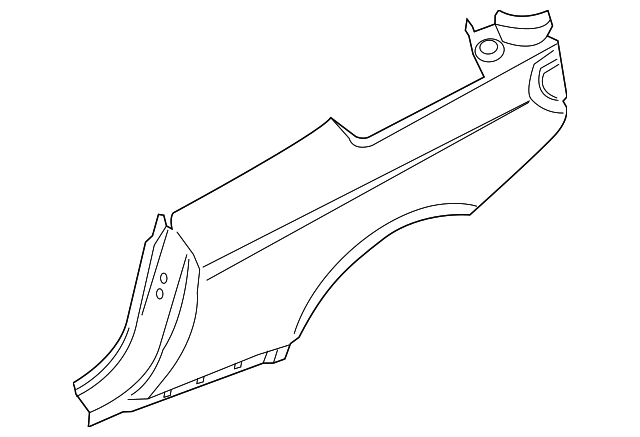 41009852096 - 2021-2024 BMW Quarter Panel (41-00-9-852-096