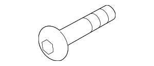 N91070001 - Cooling System: Lower Support Bolt for Porsche Image