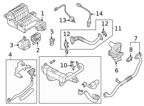 EGR System for 2024 Hyundai Elantra #0