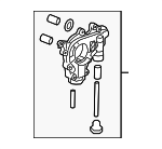 15100RB0003 - Engine: Oil Pump for Honda: Civic, CR-Z, Fit, Insight Image