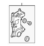 11410RTWJ00 - Engine: Front Cover for Honda: CR-Z Image