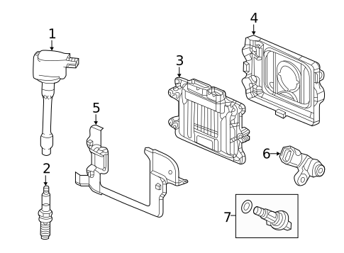 Ignition System for 2023 Acura MDX #0