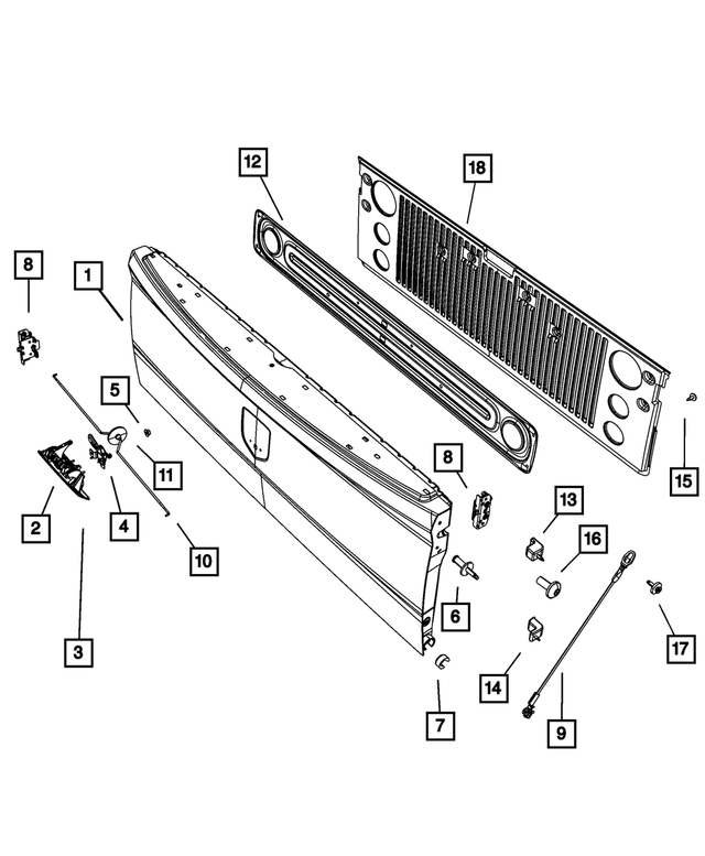 5182267AA - Doors, Door Mirrors and Related Parts: Anti-rattle Disc Silencer for Mopar Image