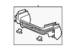 81596TK8A41ZC - Body: Rear Cover for Honda: Odyssey Image