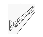 G51113TAAD - Body: Side Member Rail for Nissan Image