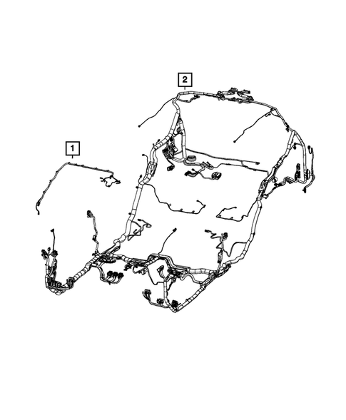 Wiring, Body and Accessories for 2021 Jeep Grand Cherokee L #0