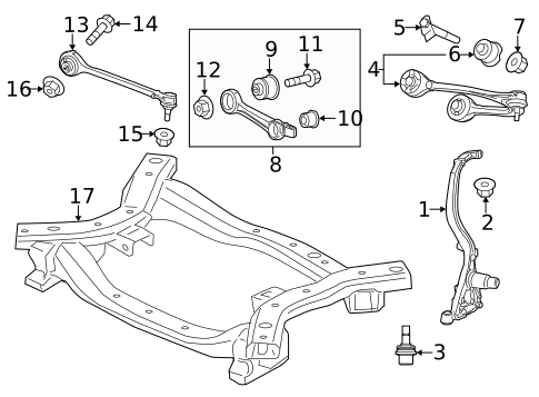 Suspension Components for 2015 Chrysler 300 #2