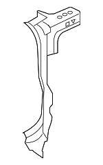 776001FC0A - Body: Rear Pillar for Nissan Image