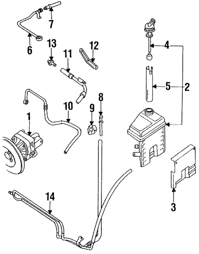 54145165LX - Steering: Power Steering Pump for Audi Image