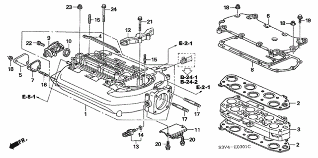 Intake Manifold (2) for 2005 Acura MDX #0
