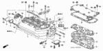 17116RDJA00 - : Cover, In Manifold (Upper) for Acura: MDX Image