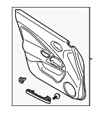 809014DS1A - : Door Trim Panel for Nissan Image