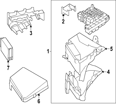 Fuse & Relay for 2025 Subaru Impreza #0