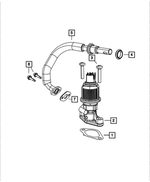 53032853AC - Emission Controls: Egr Tube for Mopar Image