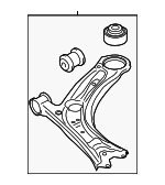 561407151C - Suspension: Lower Control Arm for Volkswagen Image