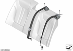 72117988893 - : Top Belt, Rear Outside for BMW Image