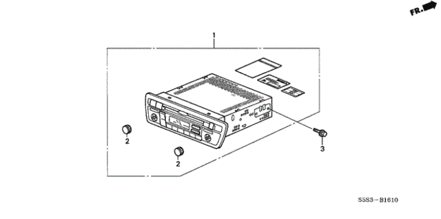 Auto Radio for 2005 Honda Civic #0