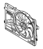 25380N9700 - : Engine Cooling Fan Assembly for Hyundai: Tucson Image