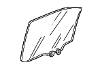 73450S5D306 - : Movable Glass for Honda: Civic Image