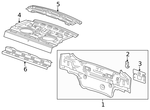 Rear Body for 2014 Chevrolet Cruze #0