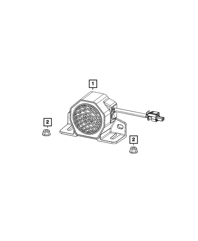 « 52112391AB – Electrical : Alarme Module pour Mopar Image »