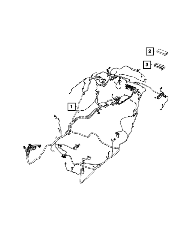 68384122AE - Electrical: Body Wiring for Mopar Image