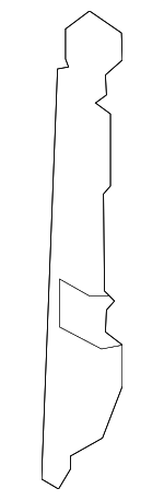 17107524914 - Cooling System: Upper Bracket for BMW: 1 Series M, 128i, 135i, 135is, 325i, 325xi, 328i, 328i xDrive, 328xi, 330i, 330xi, 335d, 335i, 335i xDrive, 335is, 335xi, M3, X1, Z4 Image