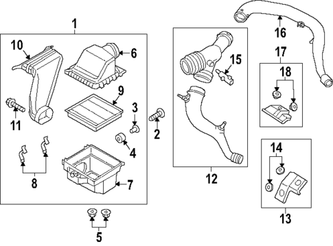 Air Intake for 2024 Ford F-150 #0