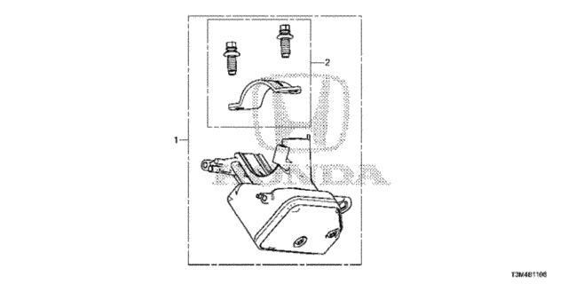 Key Cylinder Components (Smart) for 2017 Honda Accord #0