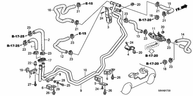 Water Valve for 2008 Honda Pilot #0