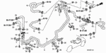 79322S9VA01 - Electrical/Exhaust/Heater/Fuel: BRACKET H, HEATER PIPE for Honda Image