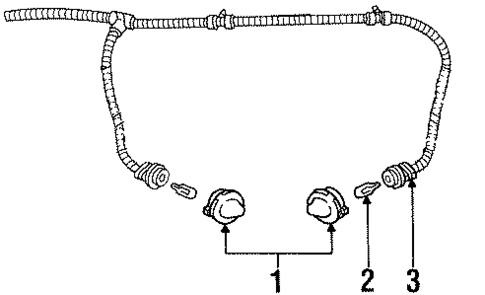 Backup Lamps for 2001 Saturn SC2 #0