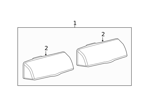 License Lamps for 2015 Lexus NX200t #0