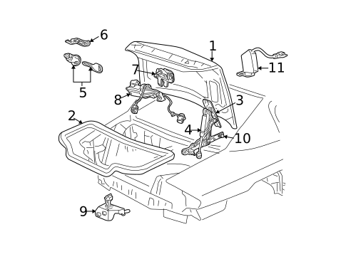 Switches, Solenoids & Actuators for 2001 Buick Century #0