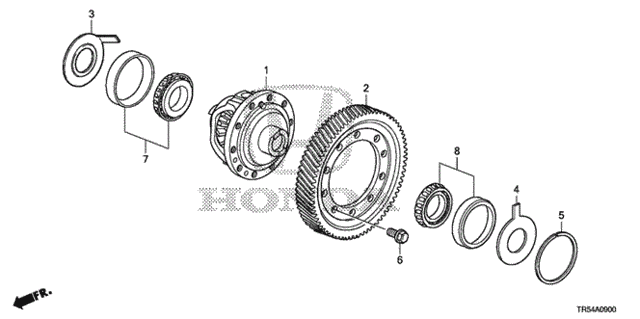 AT Differential for 2012 Honda Civic #0