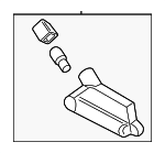 925011H500 - Electrical: License Lamp for Hyundai Image