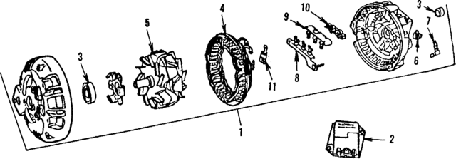 4176004 - Electrical: Alternator for Mopar Image