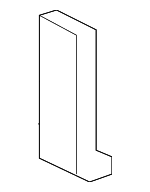 86636F2100 - Body: Impact Bar Lower Bracket for Hyundai Image