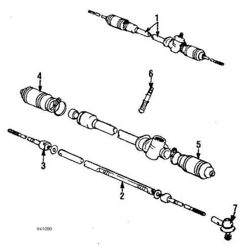 Steering Gear & Linkage for 1985 Toyota Corolla #1