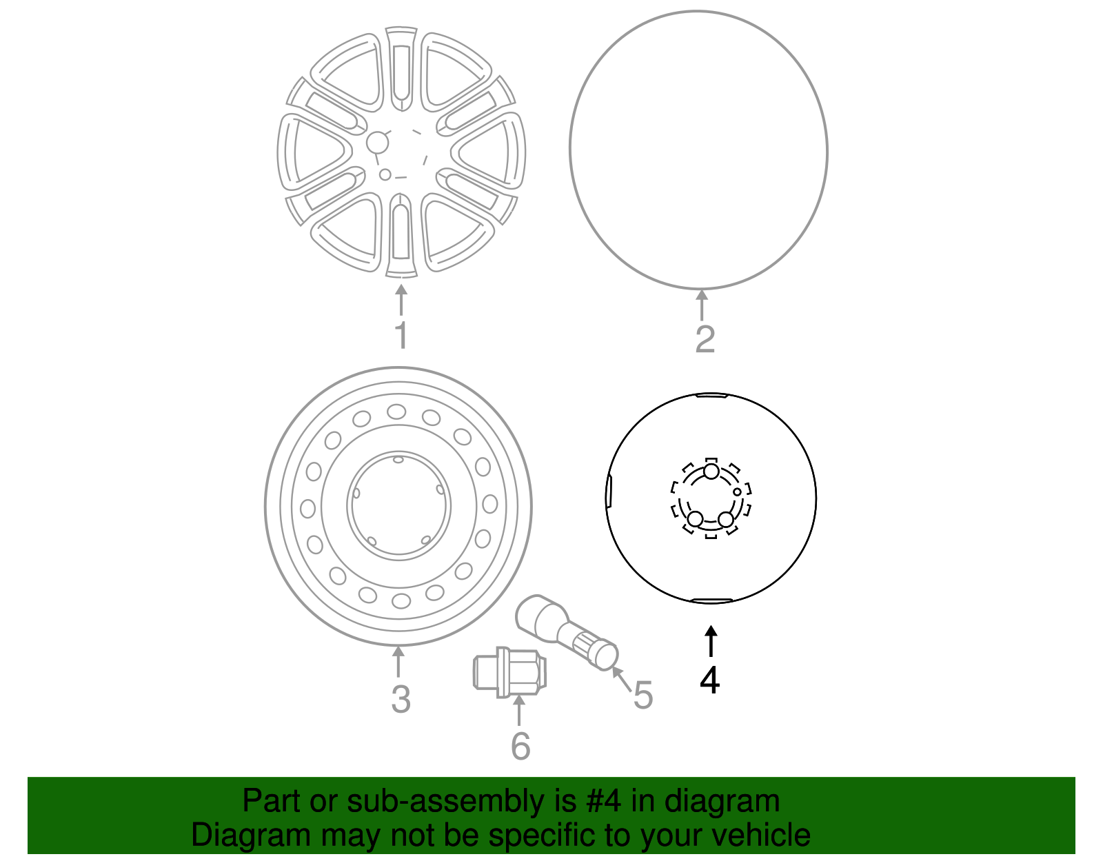 20052006 Scion tC 20052006 Scion tC Wheel Alloy 4261121170