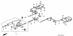 43471SD2930 - Chassis: PIN, BRAKE WIRE END for Honda Image