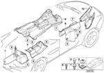 51488234106 - : Heat Shield, Engine Mount, Right for BMW Image