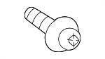 9015950327 - Body: Glove Box Assembly Screw for Scion: xB | Toyota: 4Runner, bZ4X, Camry, Corolla, Corolla Cross, Crown, Crown Signia, Grand Highlander, Highlander, Land Cruiser, Mirai, Prius, Prius C, Prius Prime, Sequoia, Sienna, Tacoma, Tundra Image