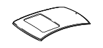 2076570009 - Body: Roof Panel for Mercedes-Benz Image