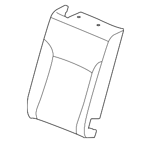 12777702 - : Seat Back Cover for Saab: 9-5 Image