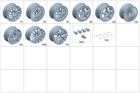 Wheels and Accessories for 2023 Mercedes-Benz EQS AMG #0