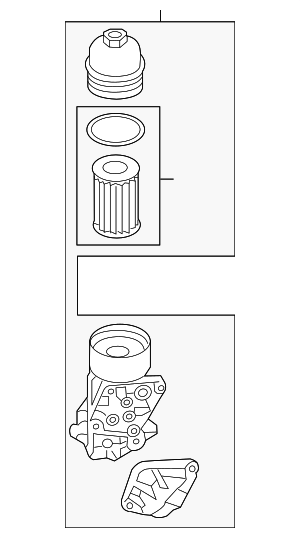 263003CAB1 - Engine: Filter Assembly for Hyundai Image