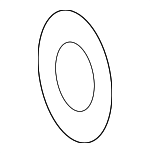 2151323001 - Engine: Lower Oil Pan Gasket for Hyundai Image