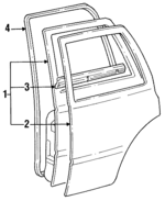 6700335050 - Body: Door Shell for Toyota: 4Runner Image