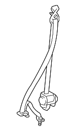 733600C010E2 - Body: Lap &amp; Shoulder Belt for Toyota: Tundra Image